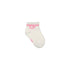 Parni S-02 White/Pink LP Short Socks